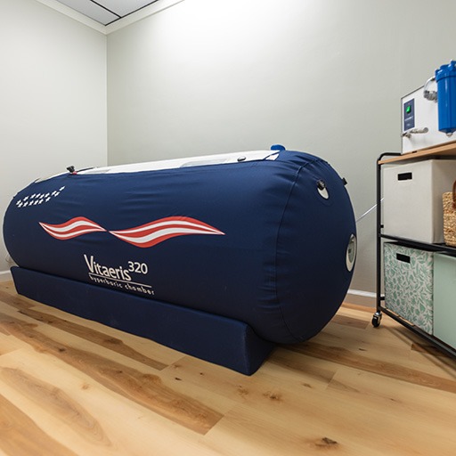 Hyperbaric Oxygen Therapy chamber